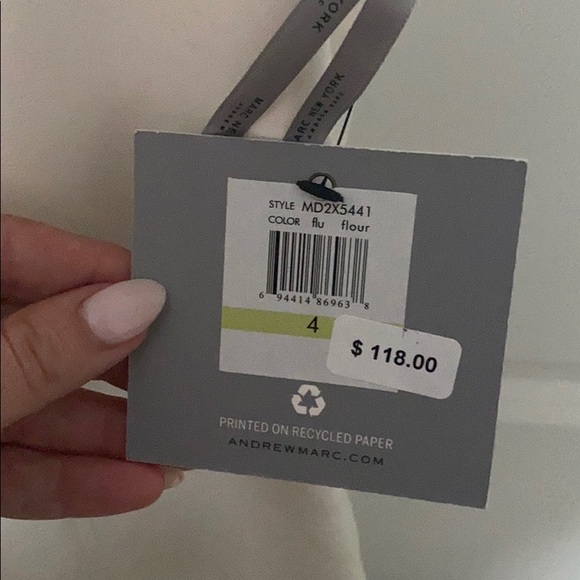 White Marc Andrew New York Dress - Picture 5 of 5